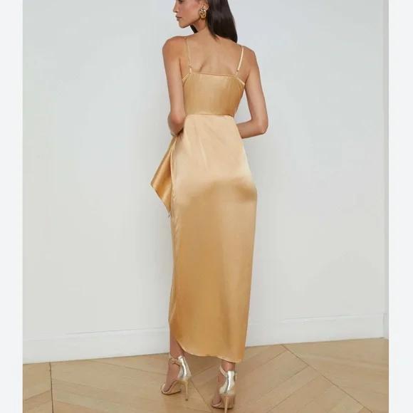 L'AGENCE Amilia Silk Dress - Picture 2 of 6